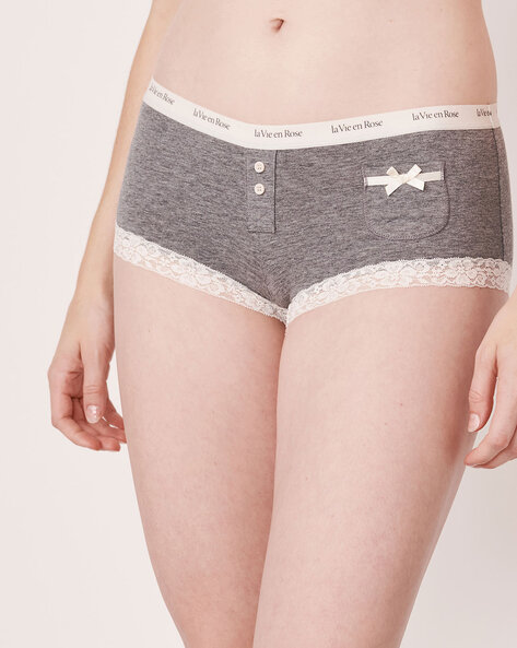 Buy Grey Panties for Women by La Vie En Rose Online