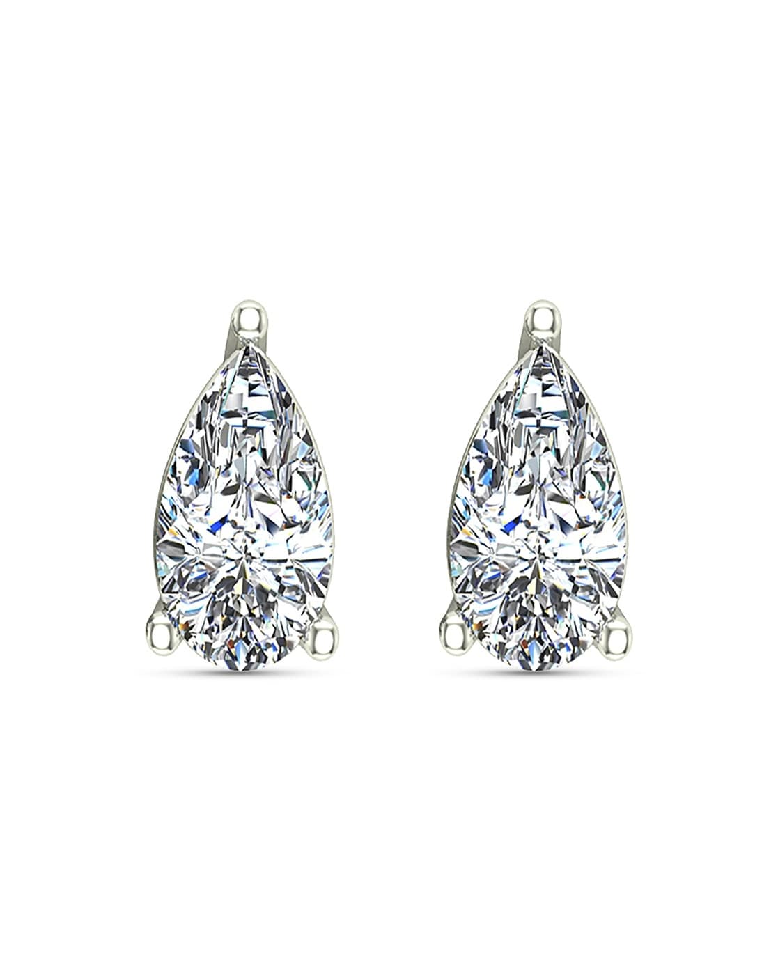 Infinity Opal 9ct White Gold Stud Earrings | Jian London
