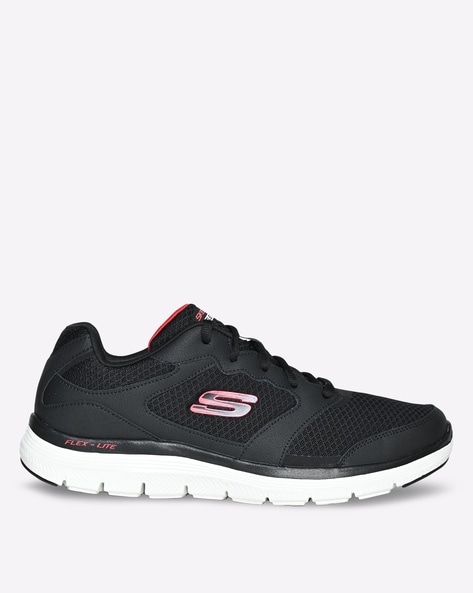 Girar Abreviatura servidor Buy Black Casual Shoes for Men by Skechers Online | Ajio.com