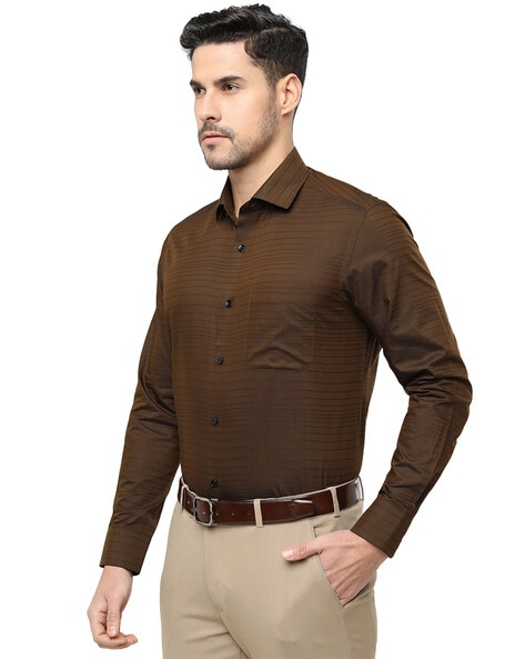 coffee brown colour shirt