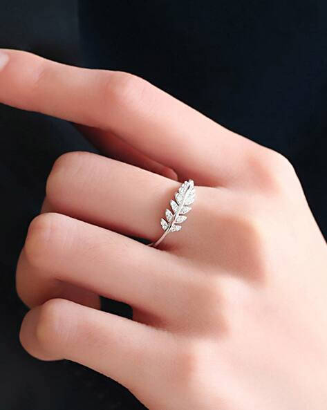 Buy Silver-Toned Rings for Women by Thrillz Online