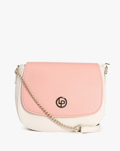 Buy Pink & Off-White Handbags for Women by Lino Perros Online