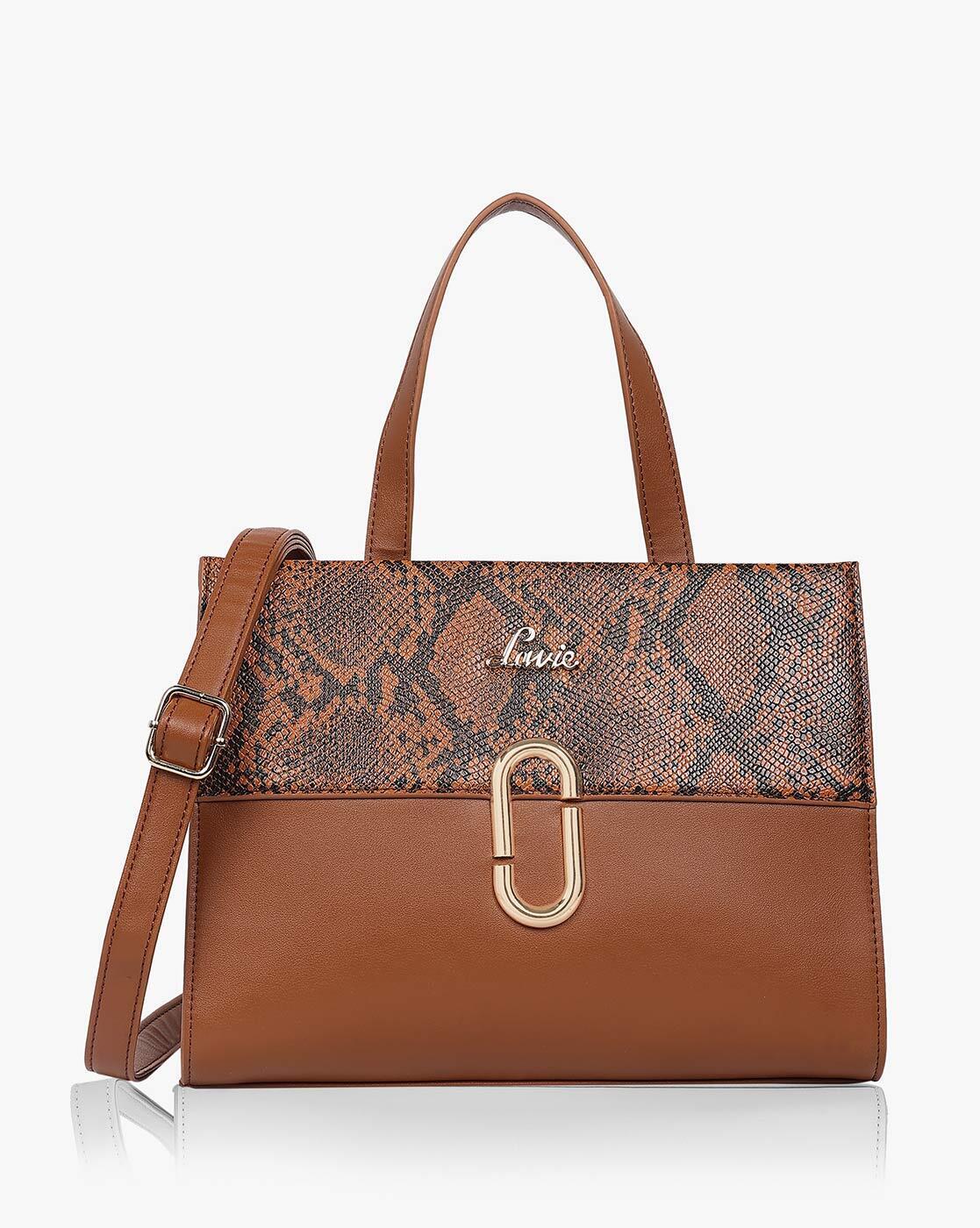 Buy LAVIE Women Brown Hand-held Bag BROWN Online @ Best Price in India |  Flipkart.com