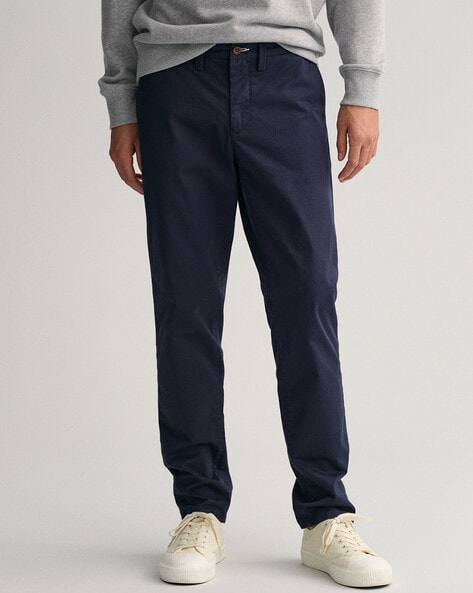 Gant Slim Fit Flat-Front Chinos