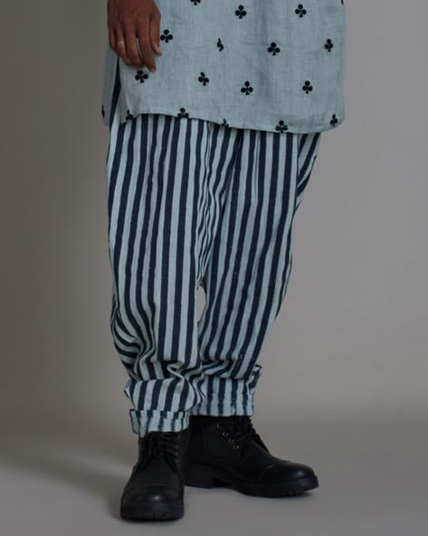 ASOS DESIGN balloon suit trousers in crinkle in blue  ASOS