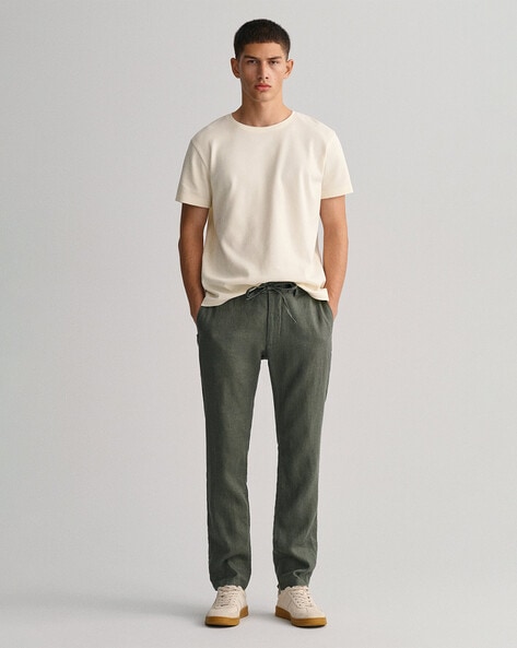 Buy Green Trousers & Pants for Men by Gant Online