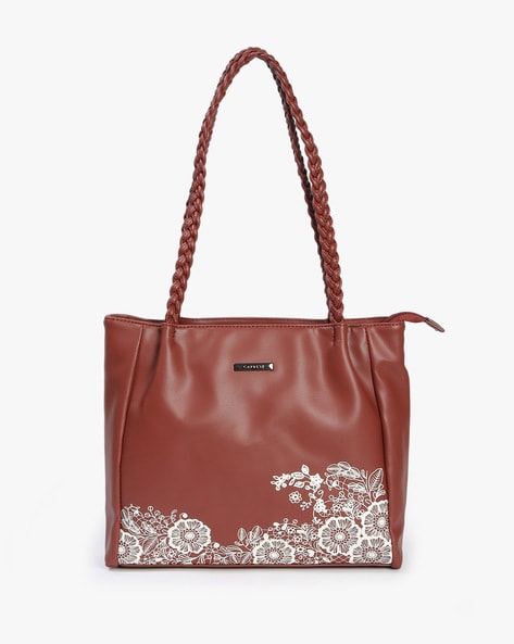 Ramee Printed Flower Ladies Shoulder Bag