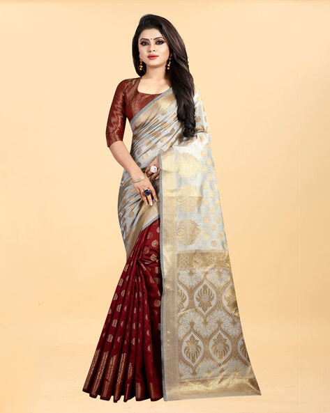 Banarasi sarees for women: 5 Best Banarasi Sarees for Women in India: Buy  Now - The Economic Times