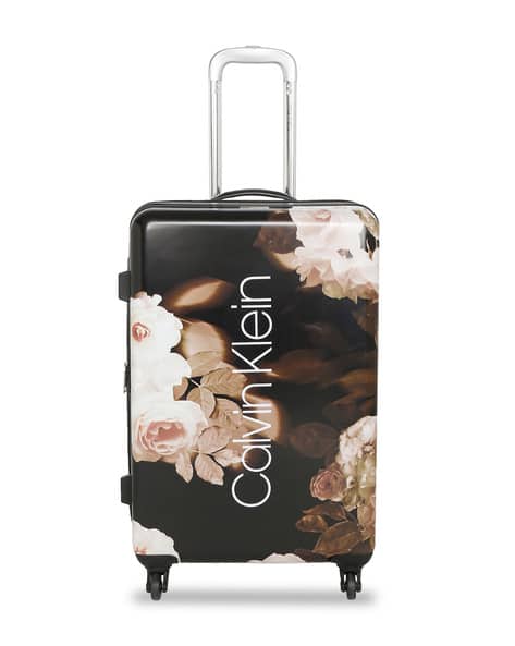 Floral Print Trolley Bag