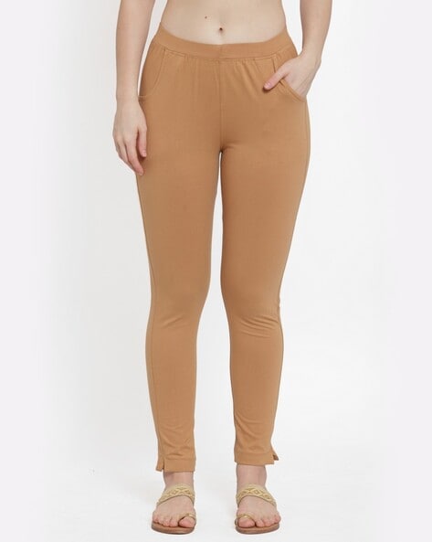 Buy Beige Leggings for Women by TAG 7 Online