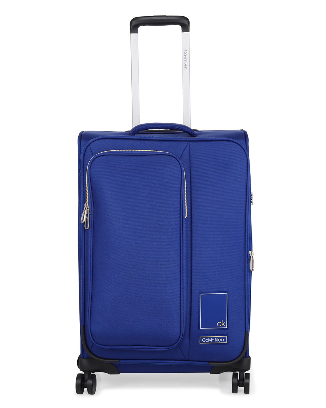 Buy CALVIN KLEIN Unisex Scuba Soft Trolley Bag Medium Blue