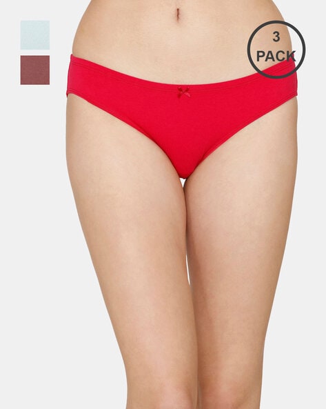 Hipster Panties with Elasticated Waist