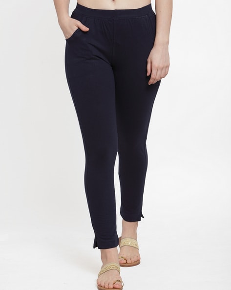 Buy Navy Solid Straight Bottom Online at Best Price at ANDIndia |  SS23AS122BTZ1