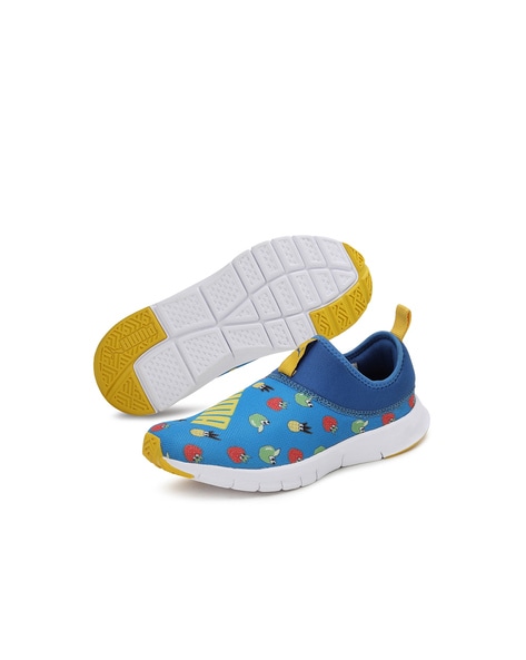 Puma Round-Toe Slip-On Sneakers