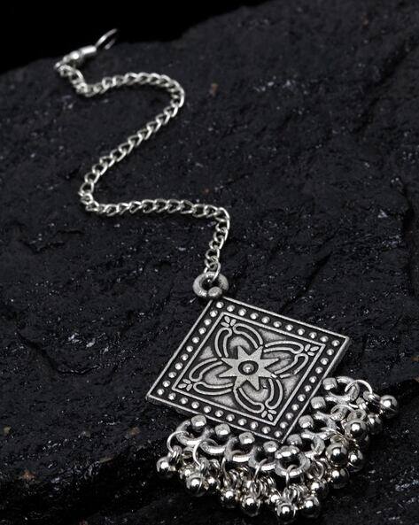 Panash Silver-Plated Handcrafted Mangtikka