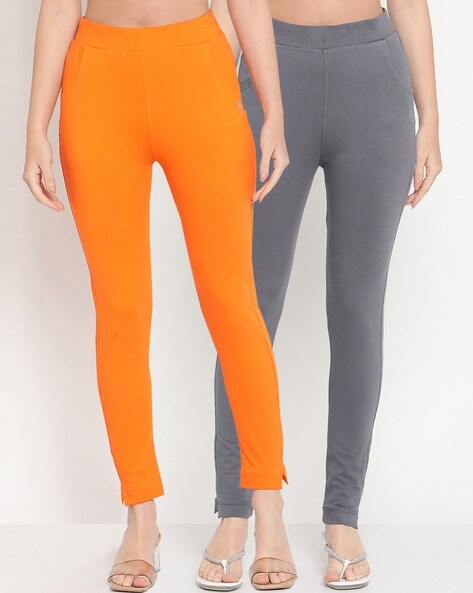 Pack of 2 Insert Pockets Leggings