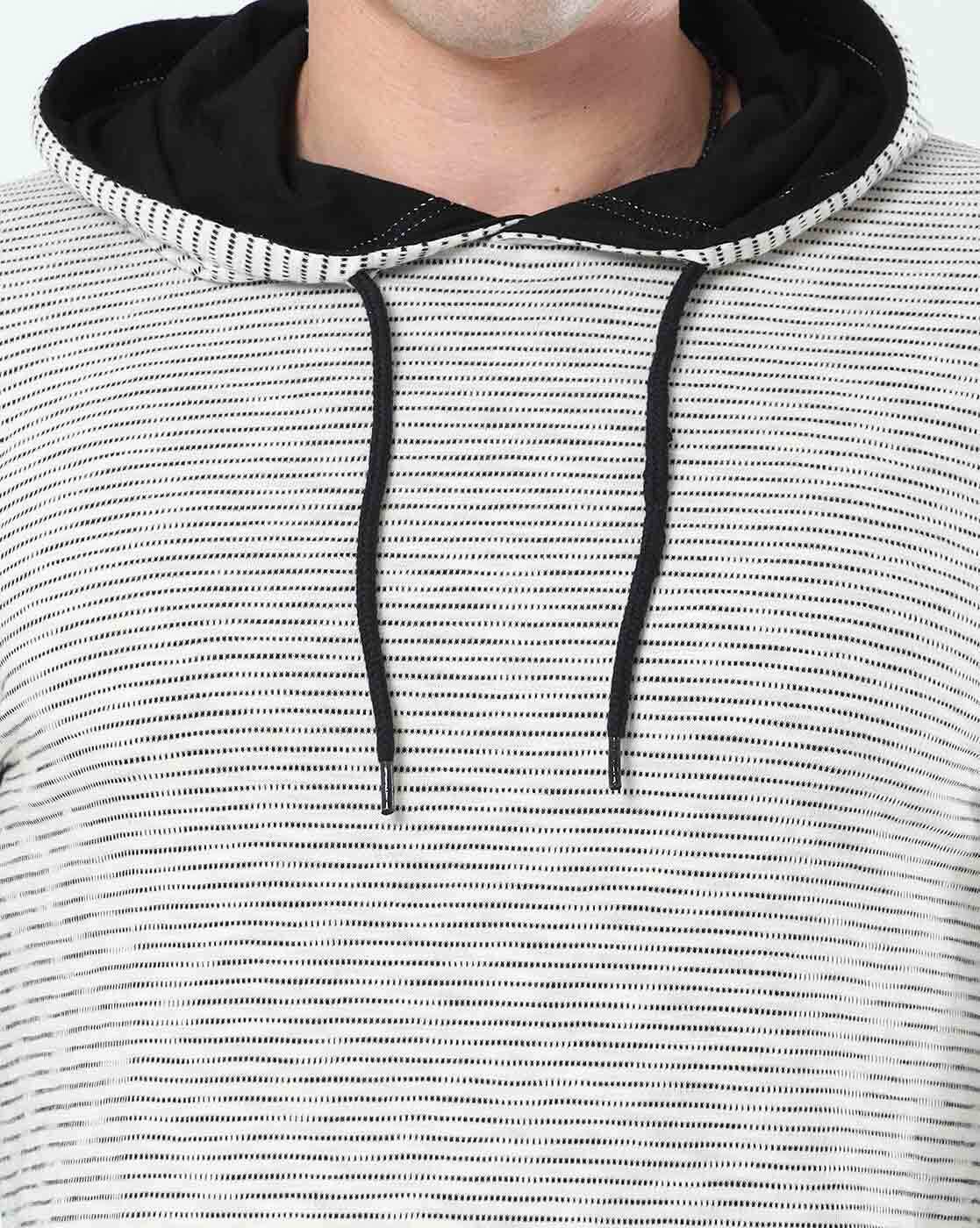 Off white 2024 striped hoodie