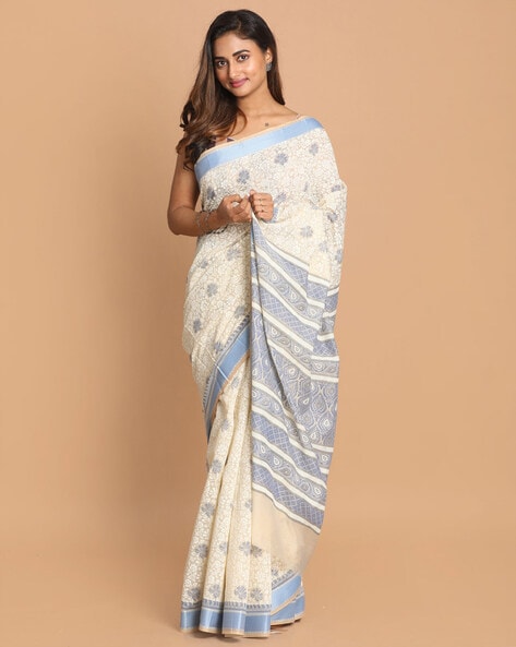 Shop exquisite Pastel Gadwal Handloom Sico Saree now! – Luxurion World