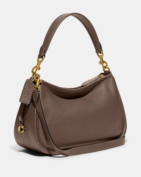 COACH Cary Pebble Leather Crossbody Shoulder Bag