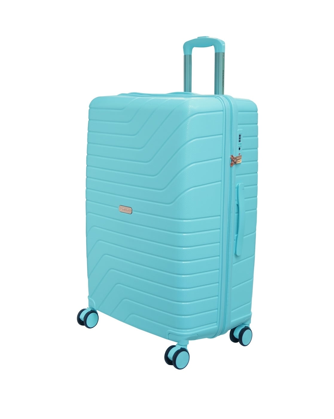 ROMEING Tuscany 20,24,28 inch, Polypropylene Luggage, Sky Blue 55, 65, 75  cm Trolley Bag Cabin & Check-in Set 8 Wheels - 28 inch Sky Blue - Price in  India | Flipkart.com