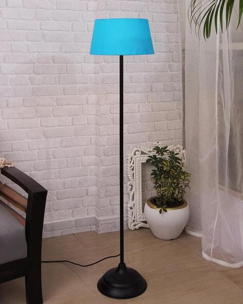 Teal floor deals standing lamp