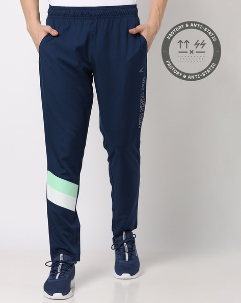 Buy navy Track Pants for Men by Uniquest Online | Ajio.com