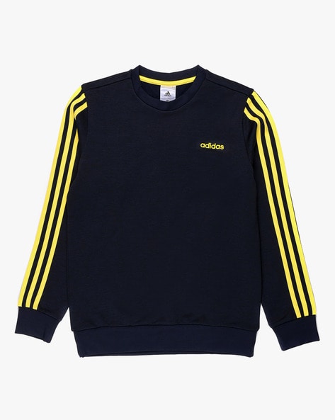 Adidas sweatshirt gold clearance logo