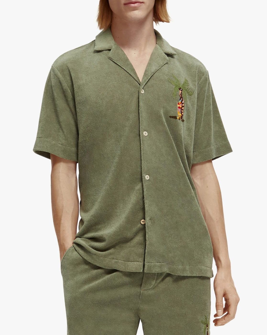 Buy Olive Green Shirts for Men by SCOTCH & SODA Online   Ajio.com