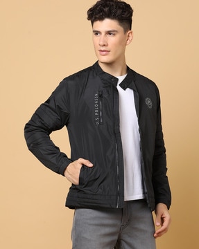 Polo biker outlet jacket