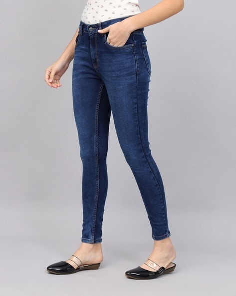 Enzo Womens Skinny Jeans Ladies Slim Fit Stretch New Denim Trouser Pants UK  Size | eBay