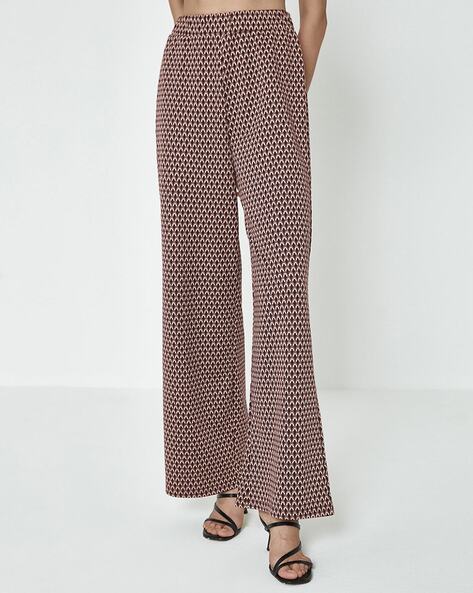 Buy COVER STORY Women Blue Striped Joggers Trousers - Trousers for Women  17326110 | Myntra