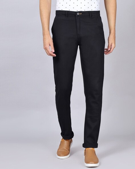 Flat-Front Slim Fit Jogger Pants