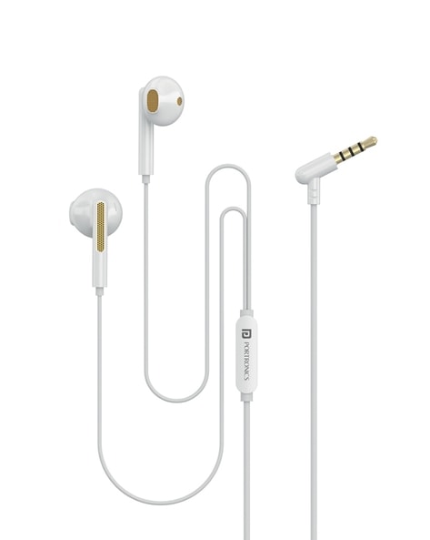 White best sale wired earphones