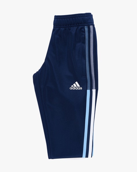 Boys Adidas Track Pants Size M (10-12) Black White | eBay