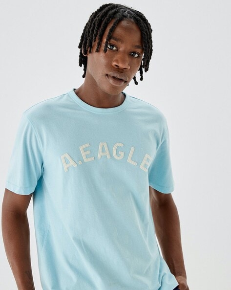 Buy Blue Tshirts for Men by AMERICAN EAGLE Online | Ajio.com