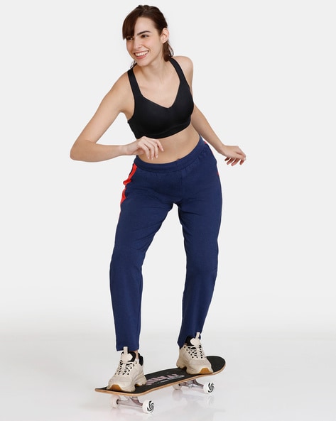 Buy Blue Track Pants for Women by Zelocity Online