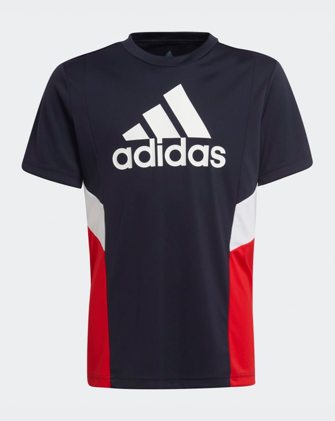 adidas red white and blue shirt