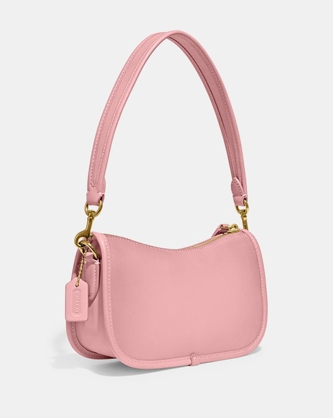 Coach Pink Leather Flower/Eyelet Klare Crossbody Bag Coach | TLC