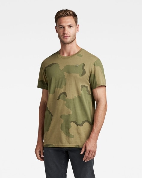 G star t shirt camouflage new arrivals