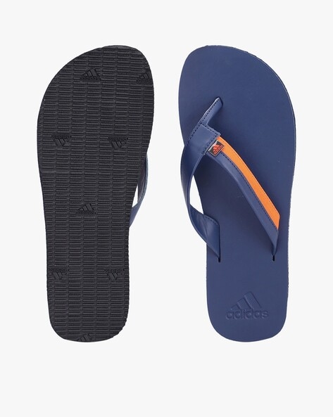 Adidas navy clearance blue flip flops