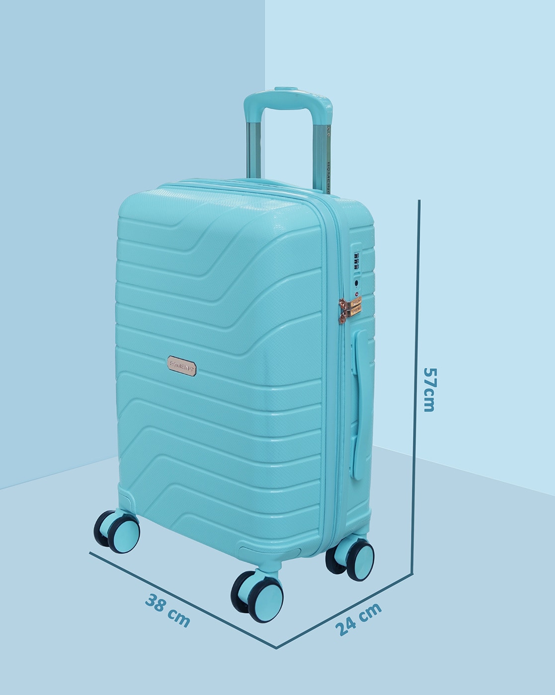 Buy ROMEING Monopoli Polycarbonate Check-in (28 inch | 75 cm) Luggage  (RoseGold) Hardside Trolley Bag Online at Best Prices in India - JioMart.