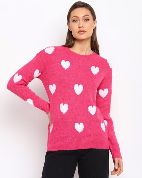 Buy Fuchsia Sweaters & Cardigans for Women by Cover Story Online