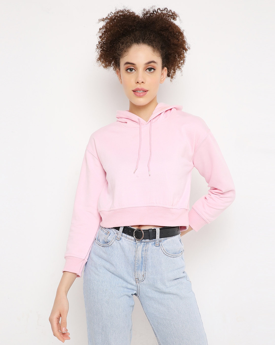 Buy Pink Sweatshirt & Hoodies for Women by BE SAVAGE Online