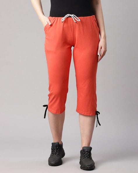 Buy Rust Track Pants for Women by BLUE TREND Online