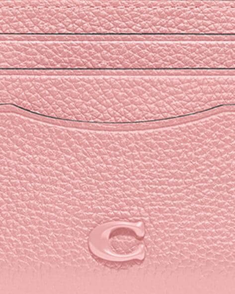 Buy Coach Minimalistic Card Case, Pink Color Men