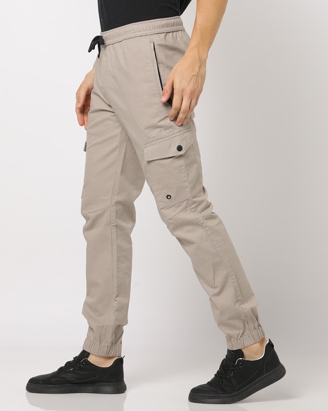 Slim Fit Cotton Cargo Joggers