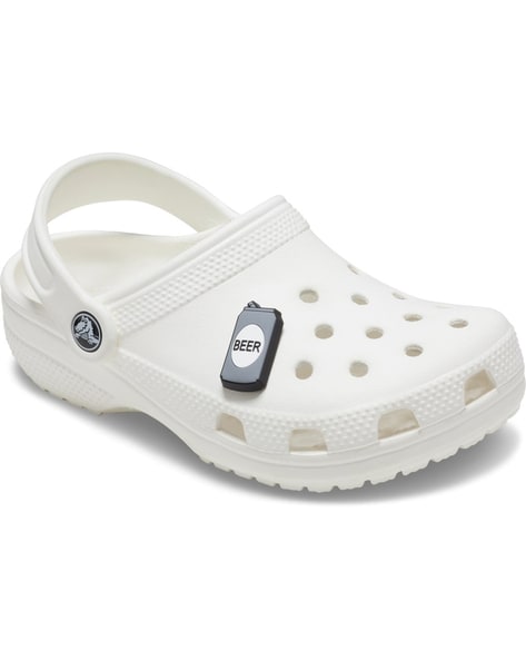 Crocs discount beer charm