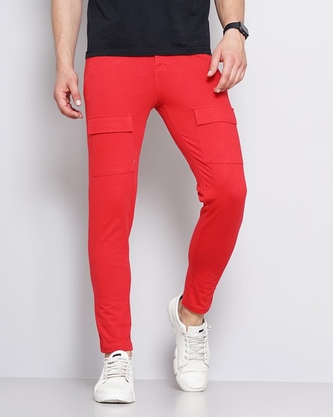 Top more than 84 red cargo pants mens super hot - in.eteachers