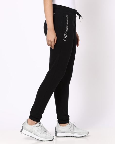 Buy Black Track Pants for Women by EA7 Emporio Armani Online