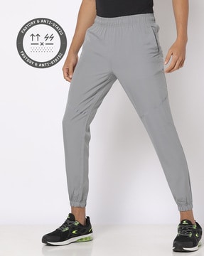 REEBOK Solid Men Grey Track Pants - Buy REEBOK Solid Men Grey Track Pants  Online at Best Prices in India